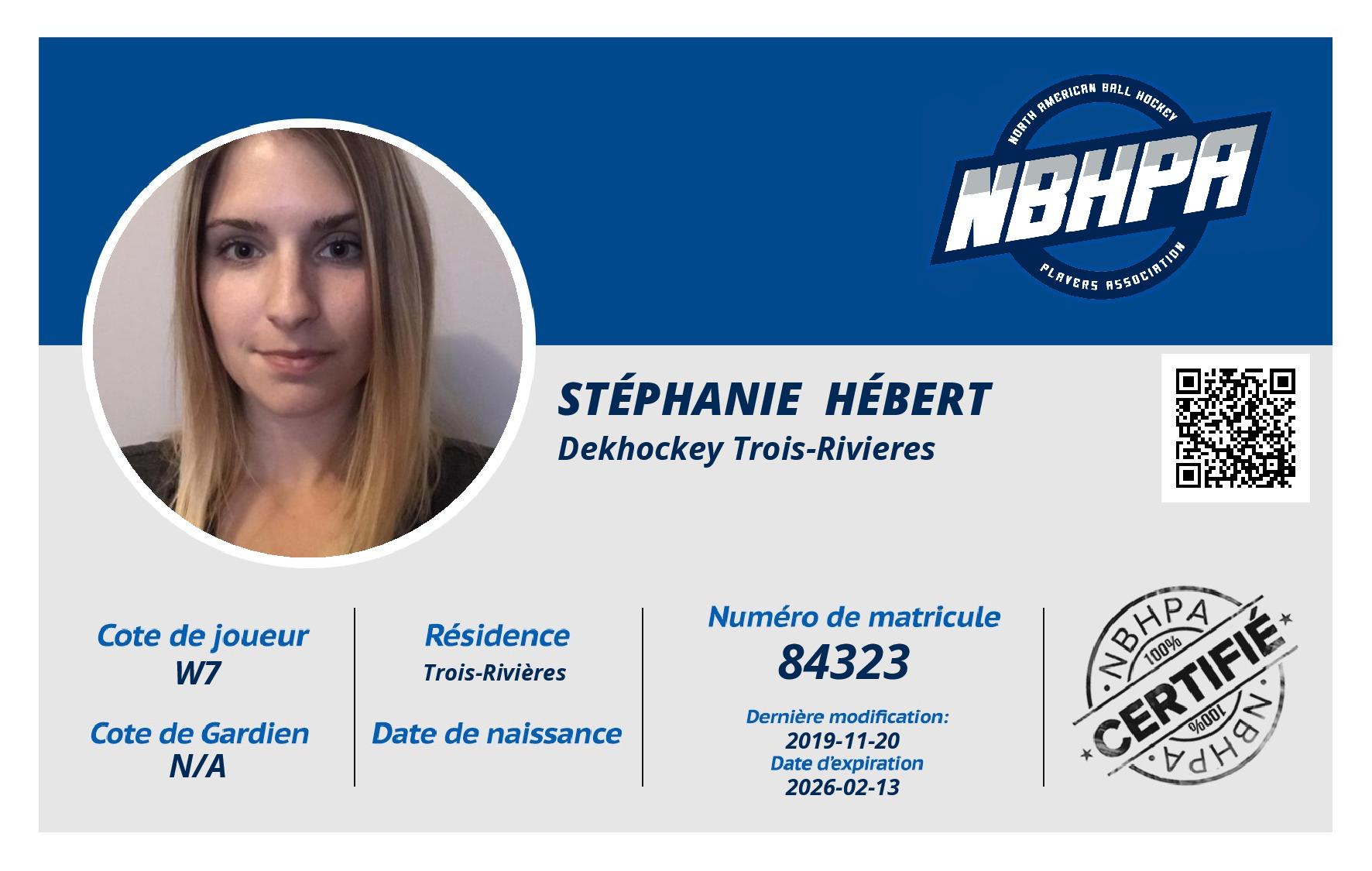Stéphanie  Hébert