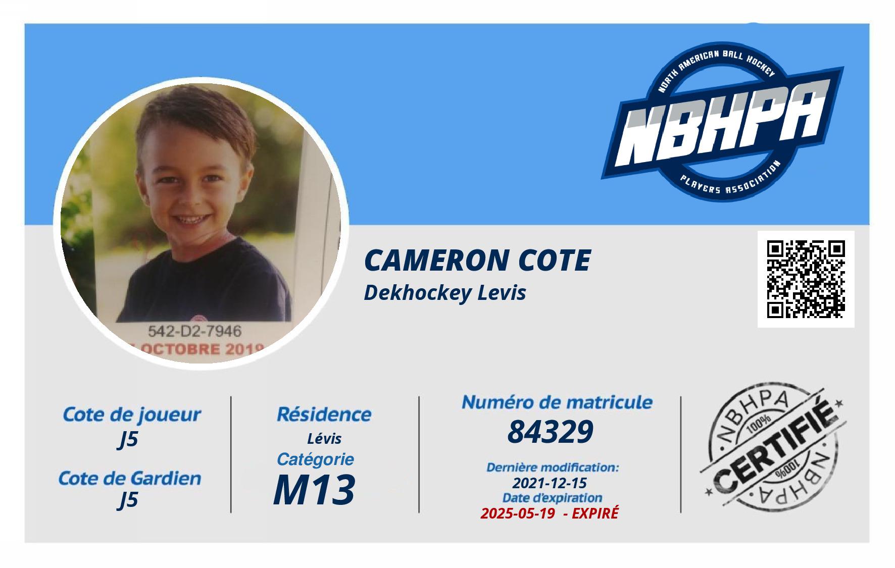Cameron Cote