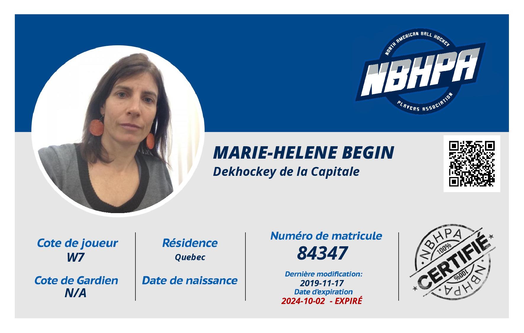 Marie-Helene Begin