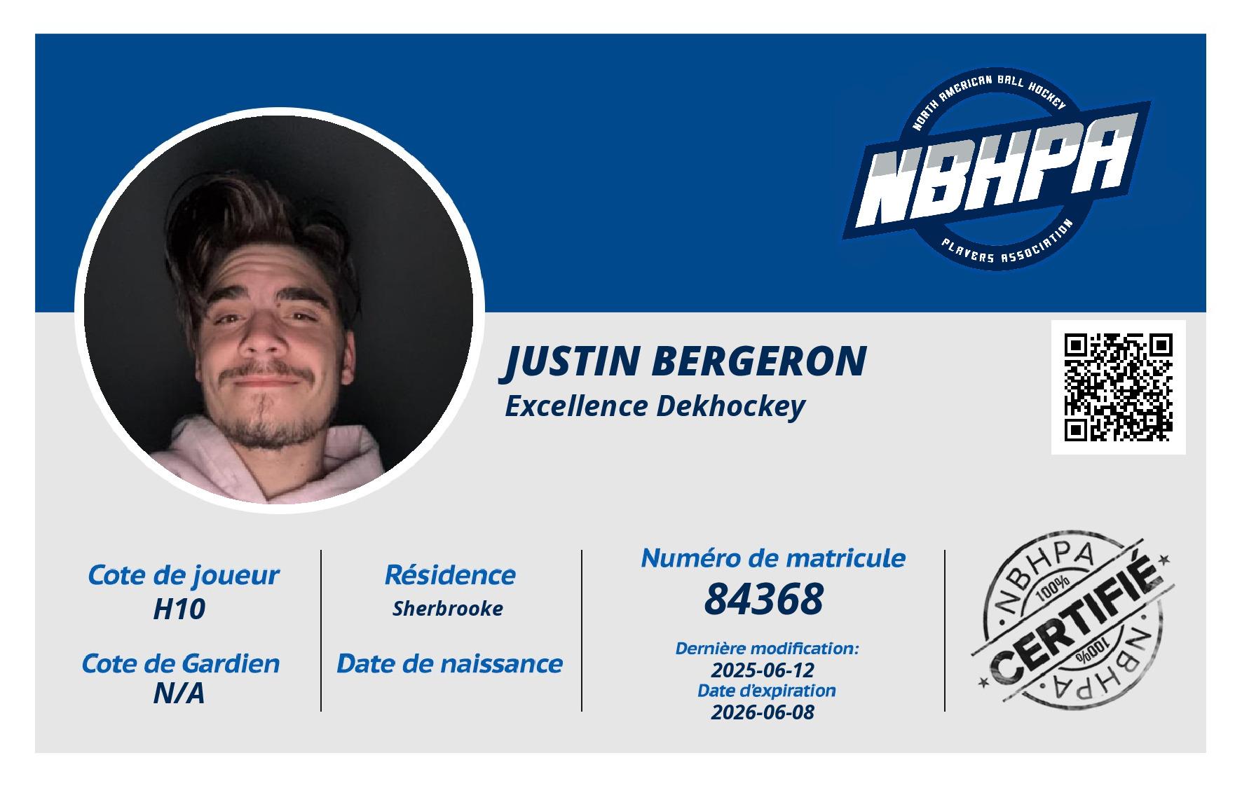 Justin Bergeron