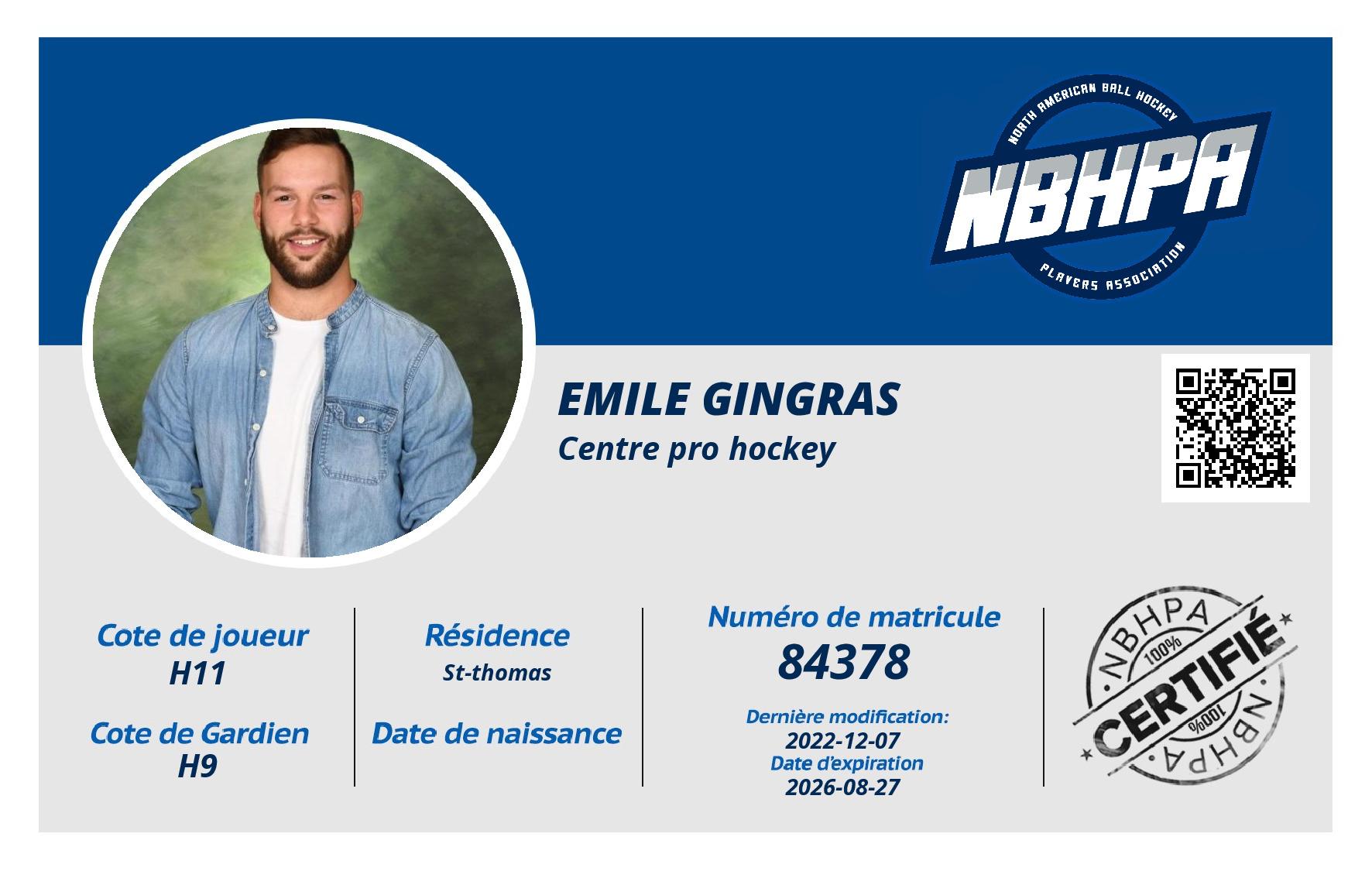 Emile Gingras