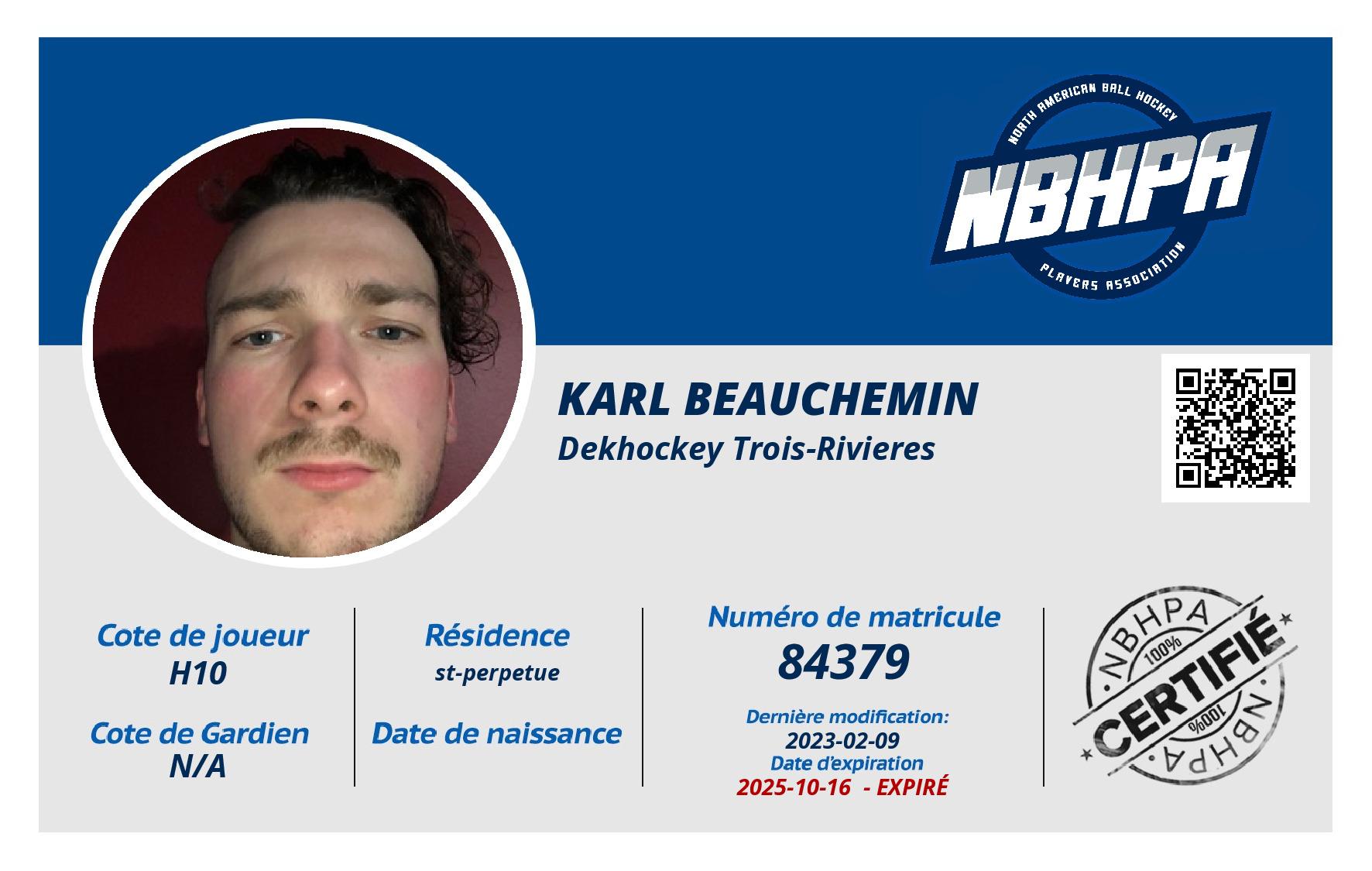 Karl Beauchemin