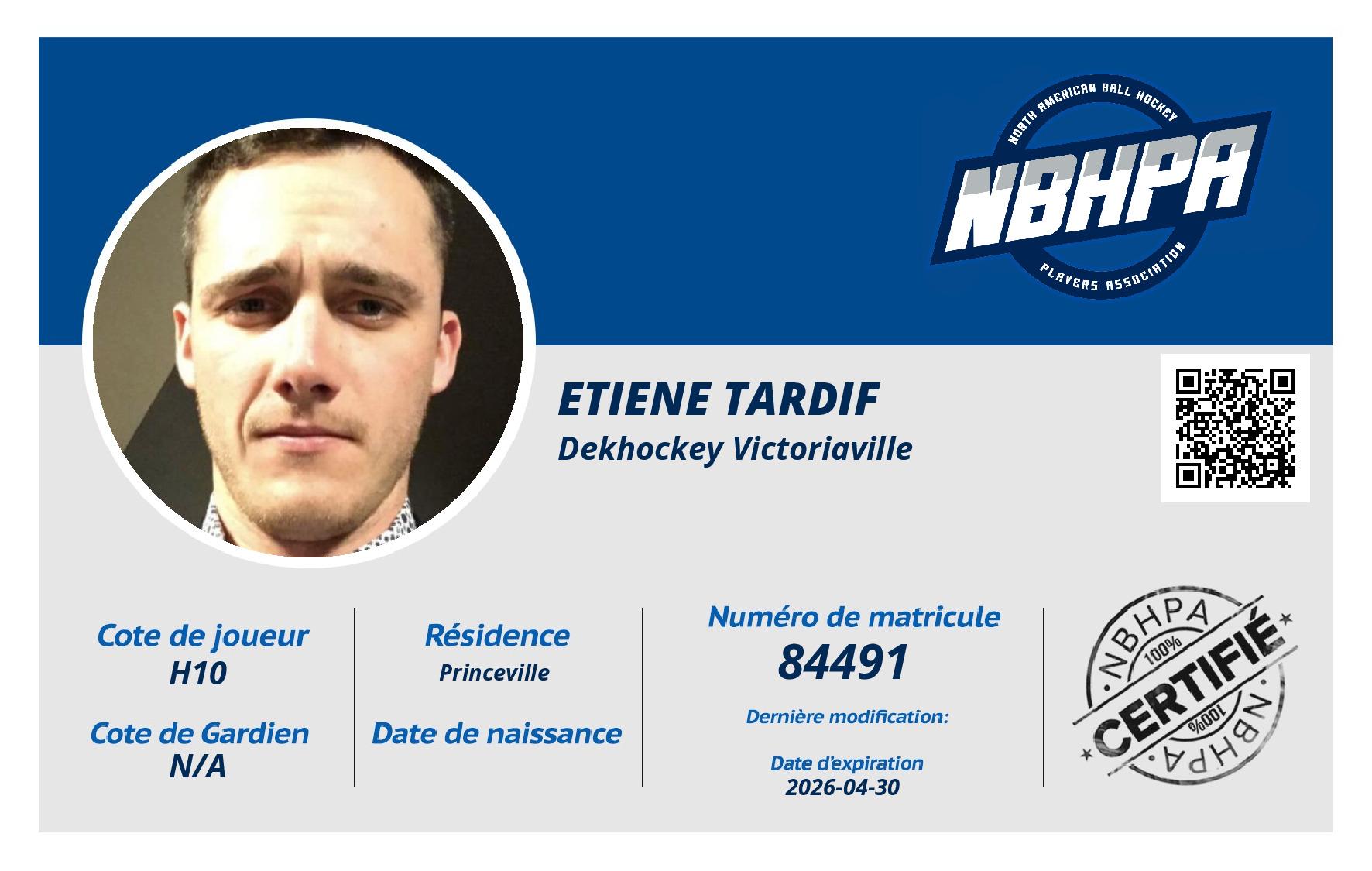 Etiene Tardif