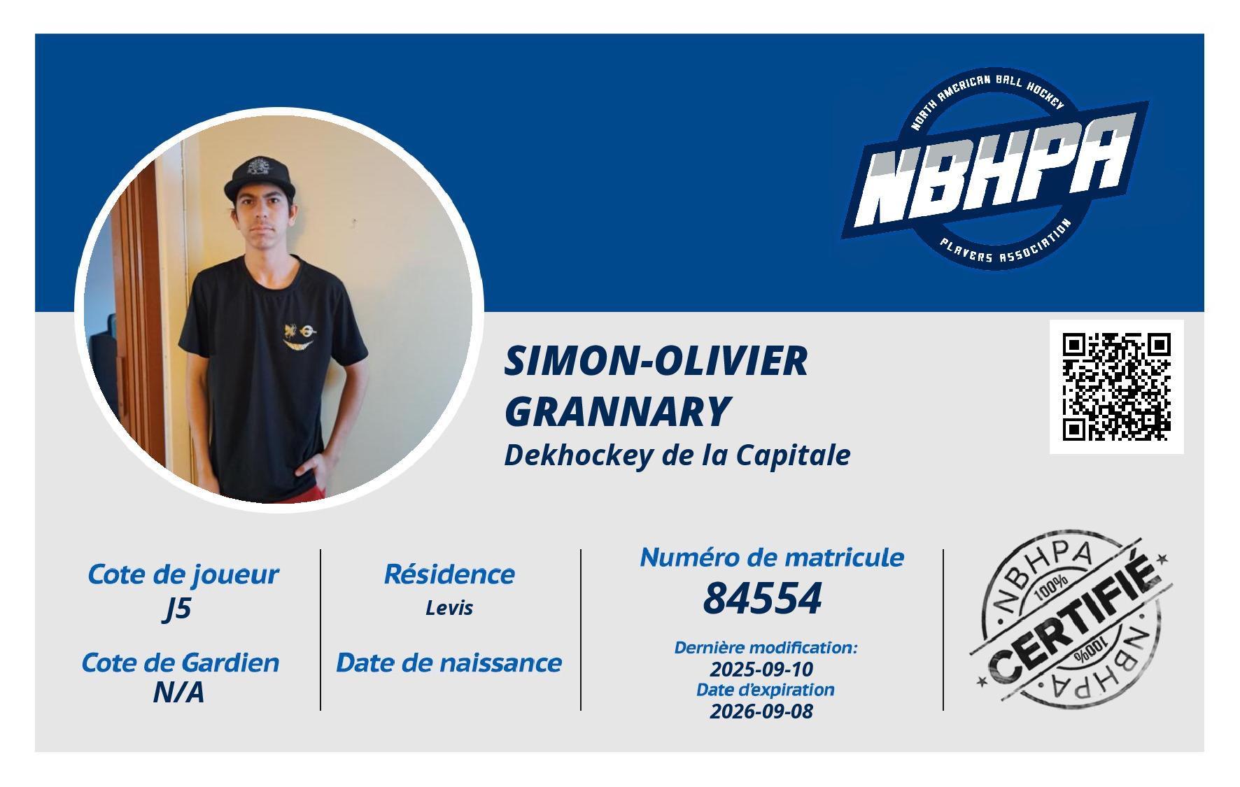 Simon-Olivier Grannary