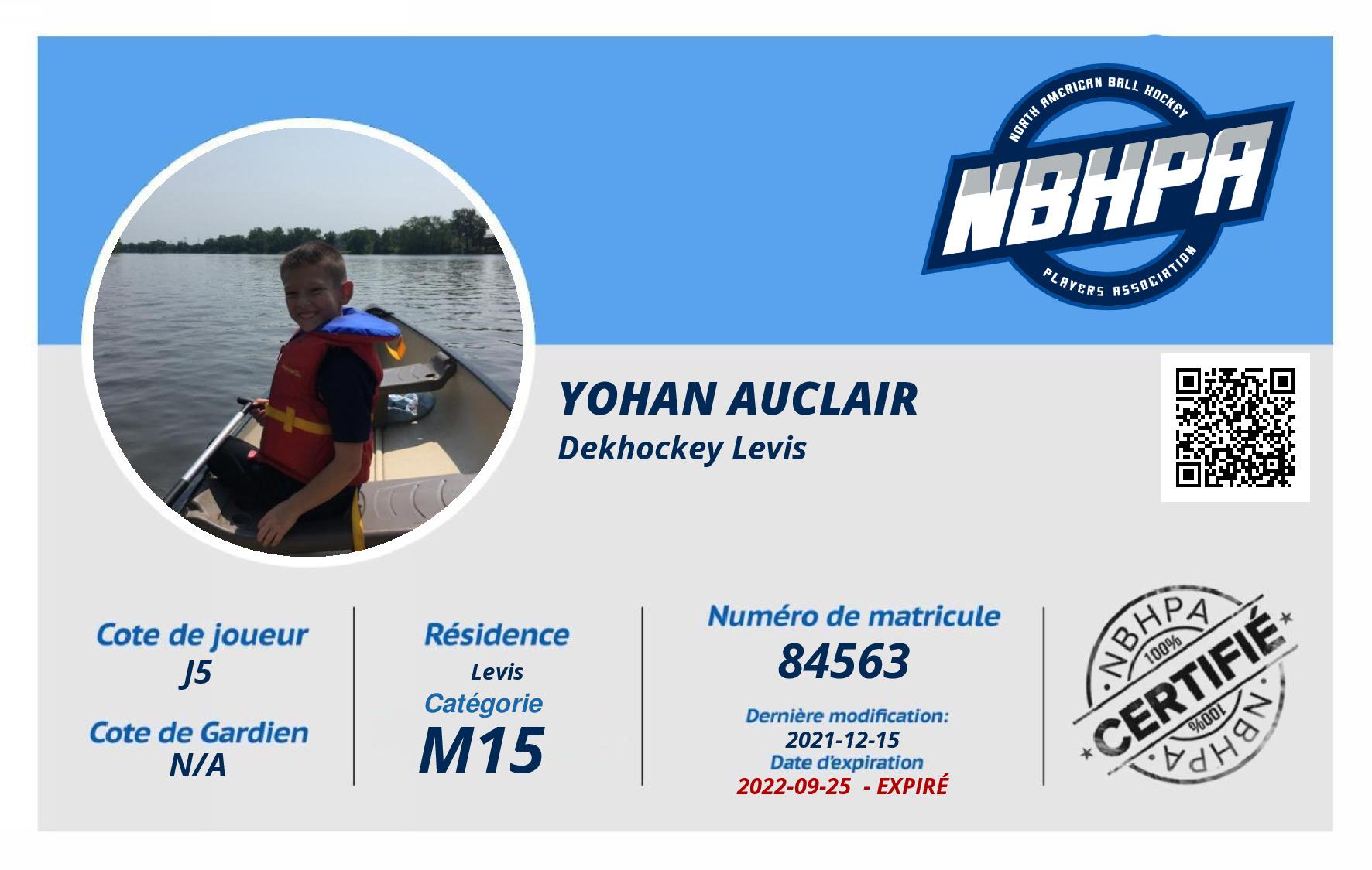 Yohan Auclair