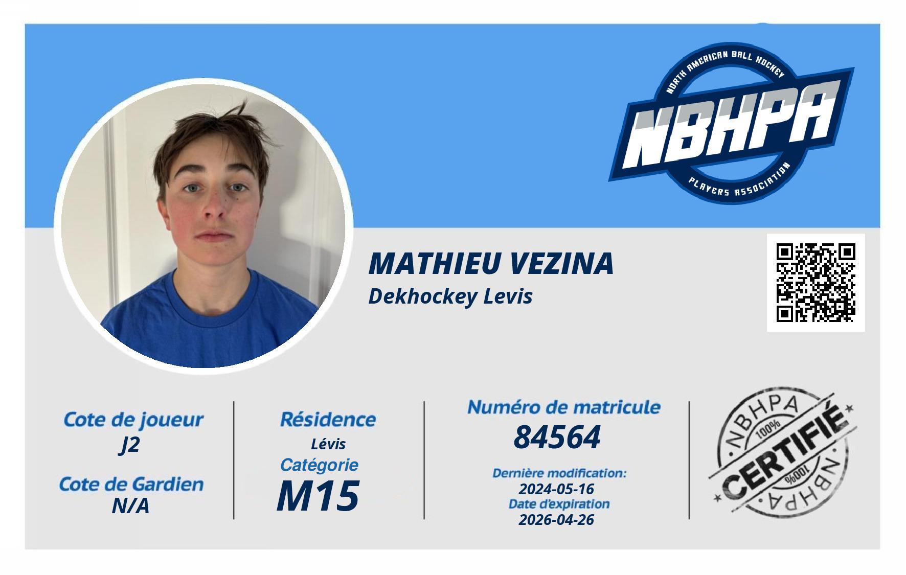 Mathieu Vezina