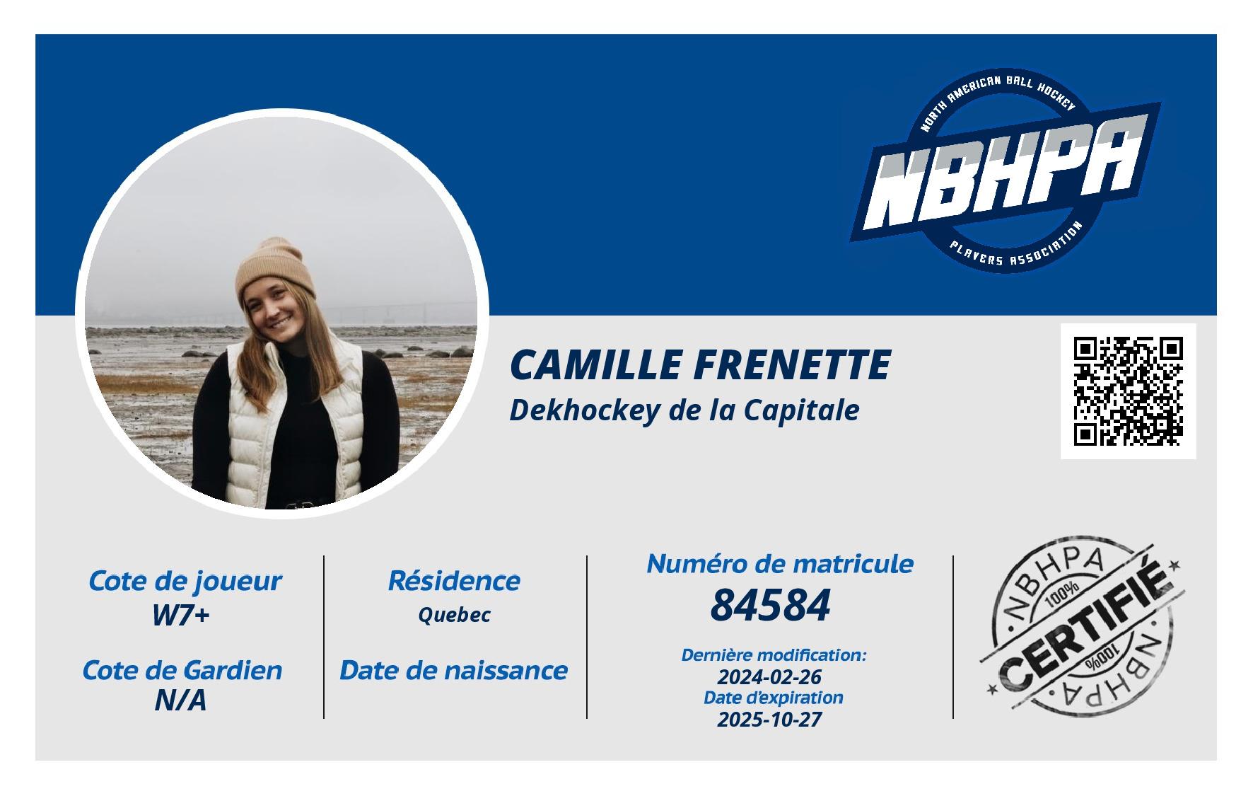 Camille Frenette