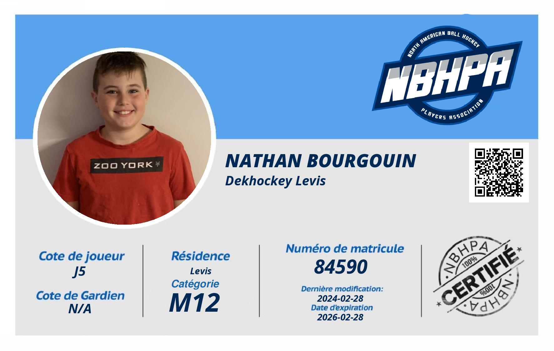 Nathan Bourgouin