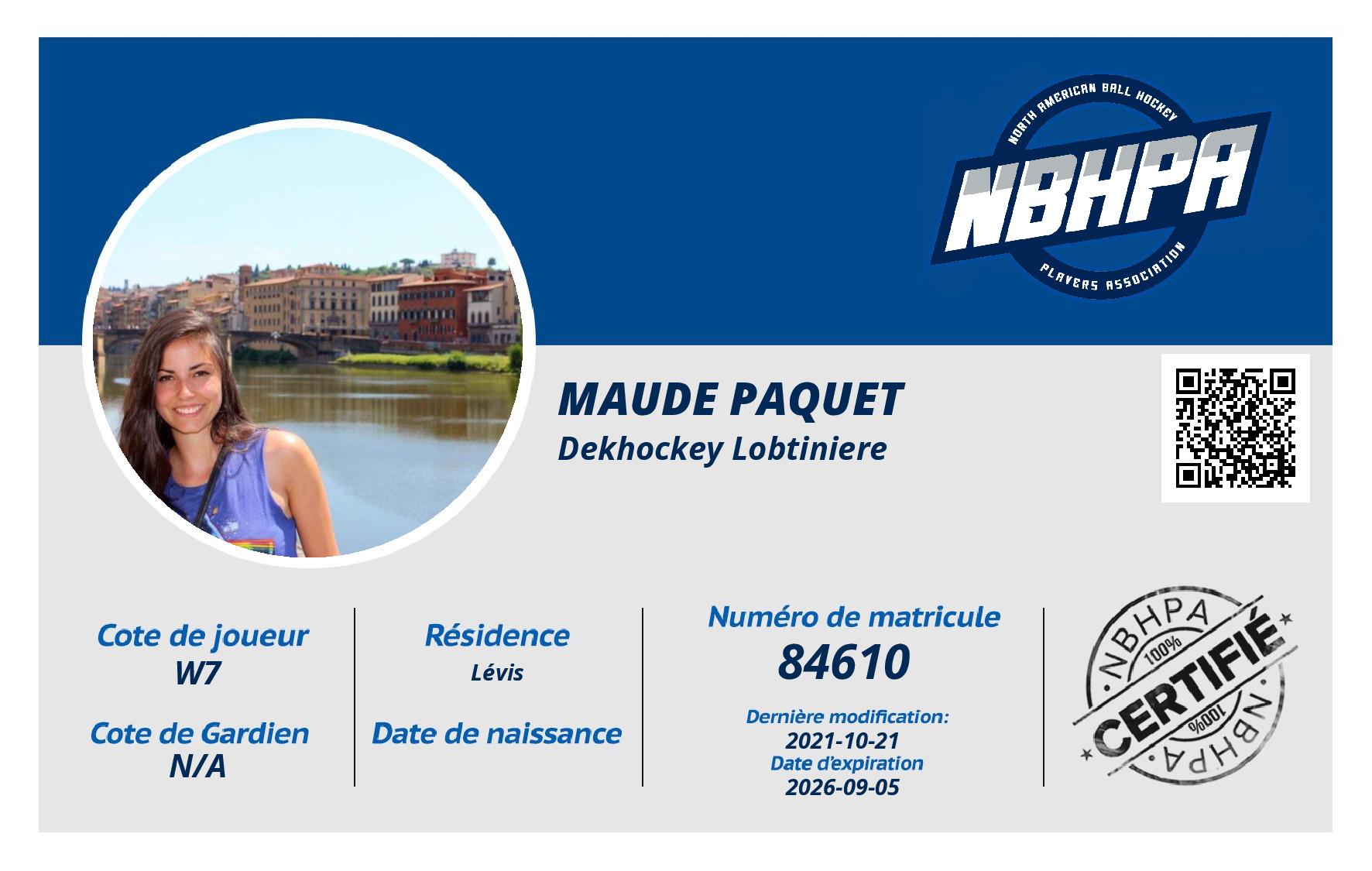 Maude Paquet