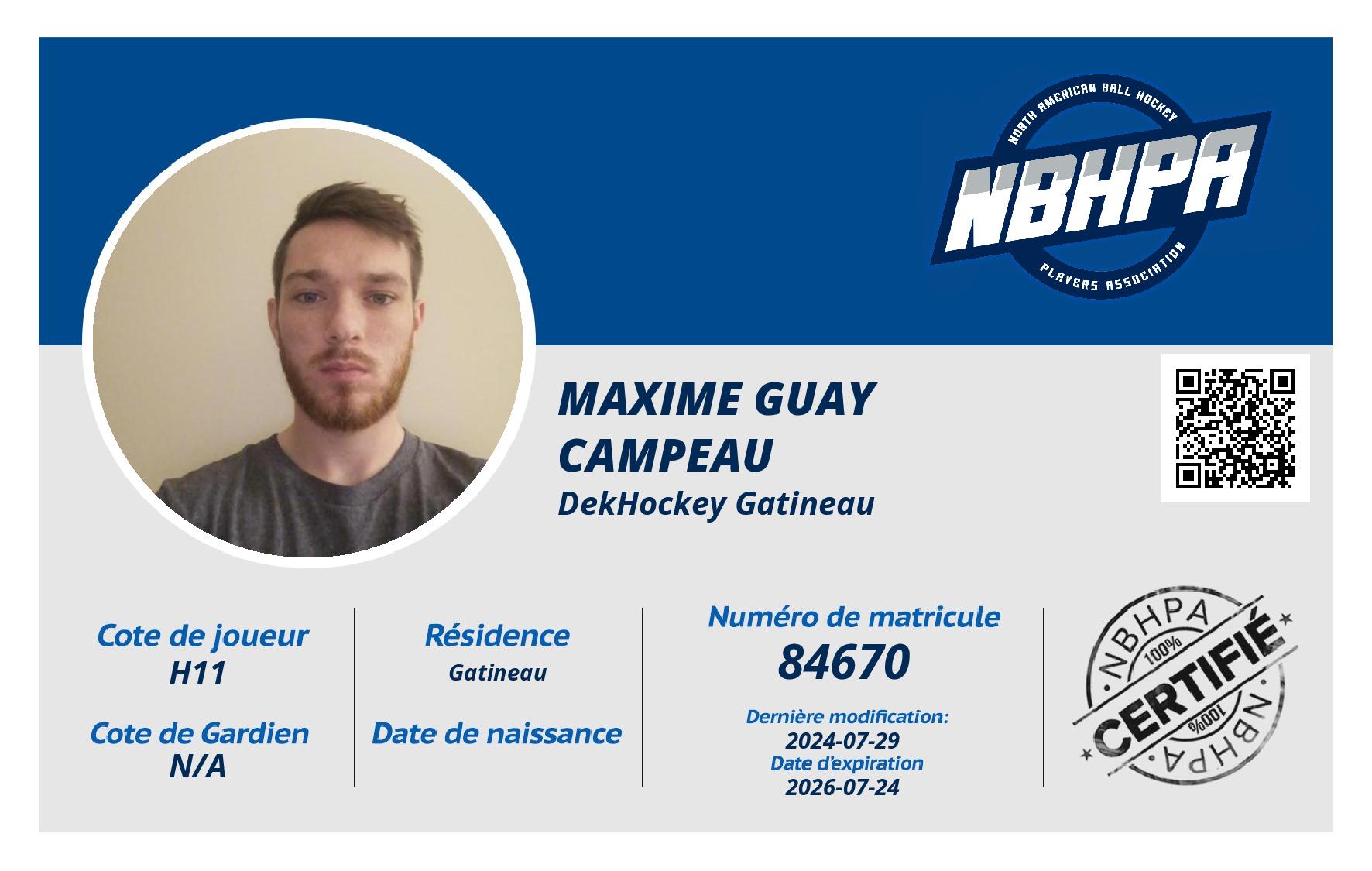 Maxime Guay Campeau