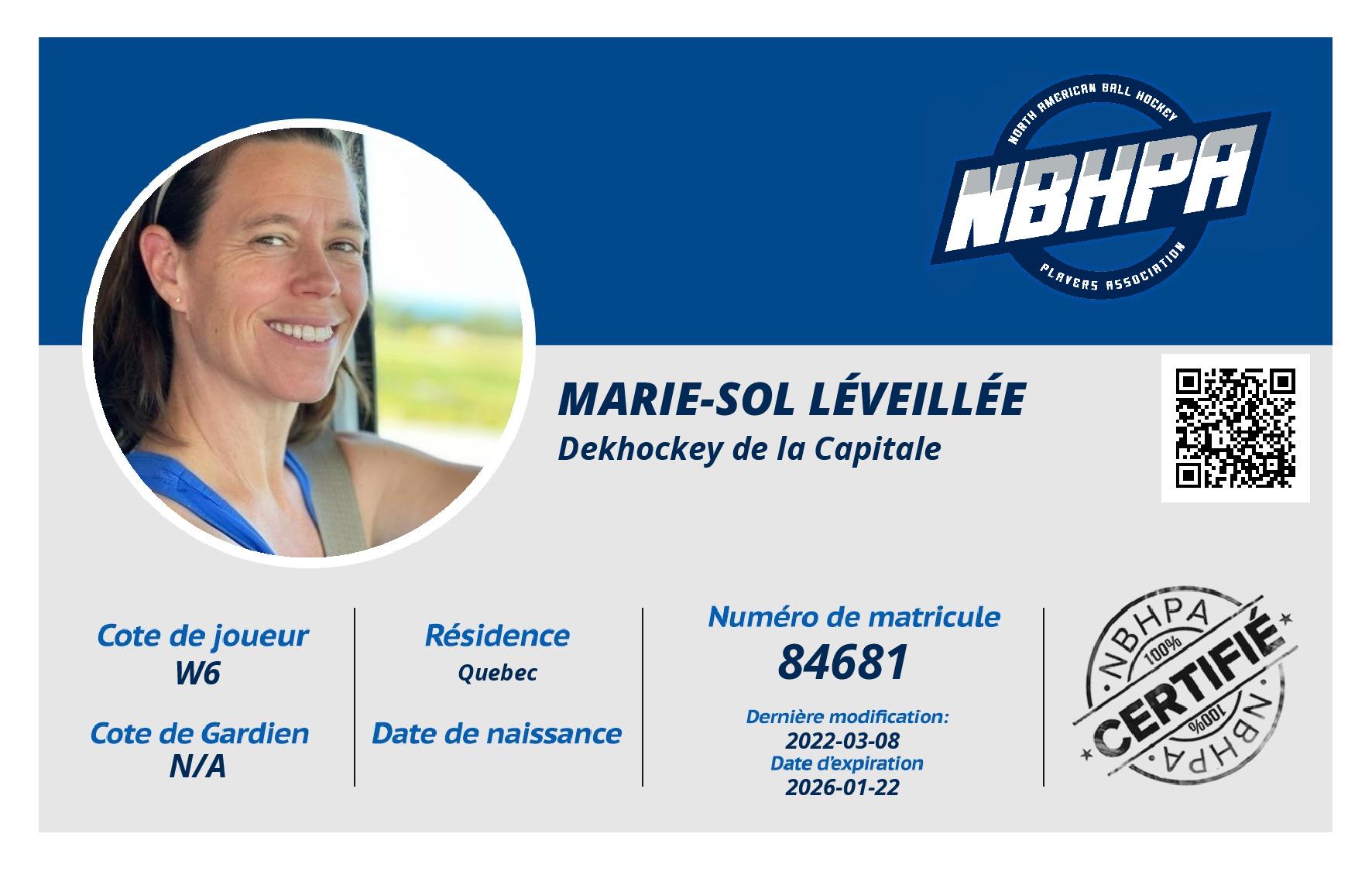 Marie-Sol Léveillée