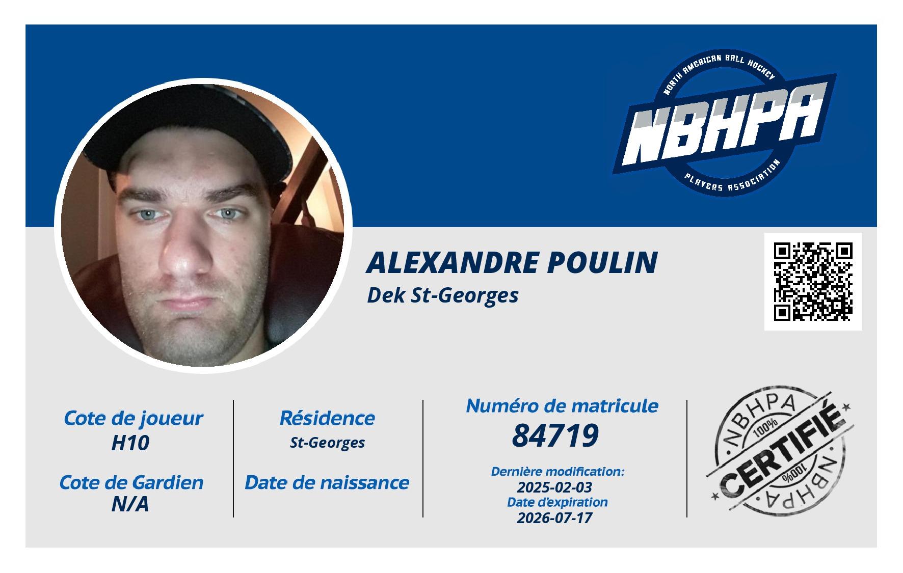 Alexandre Poulin