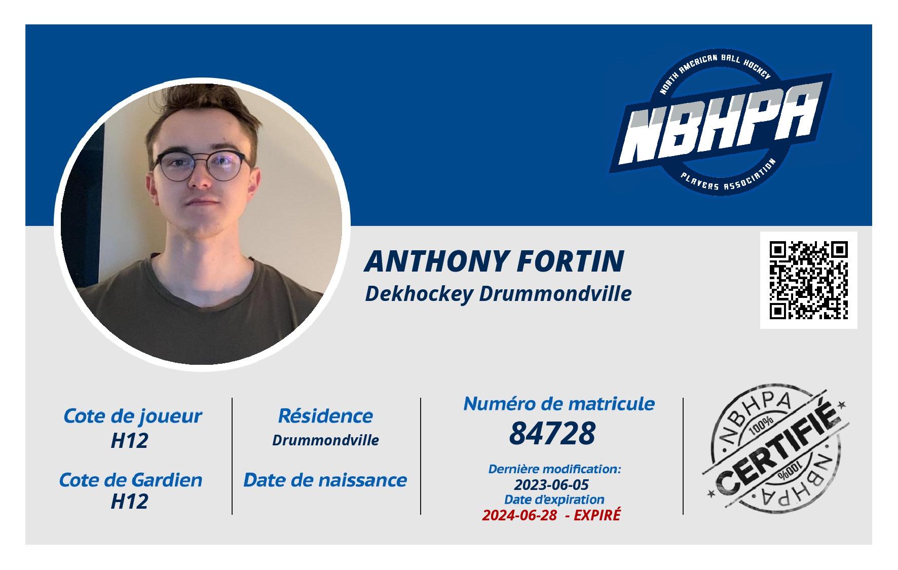 Anthony Fortin