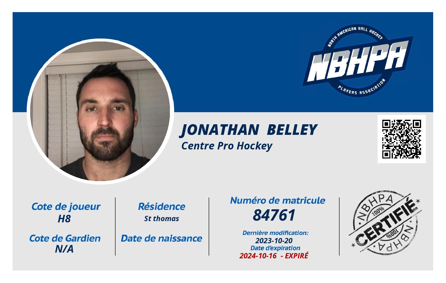 Jonathan  Belley
