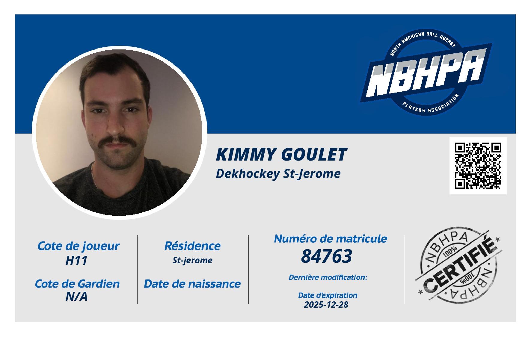 Kimmy Goulet