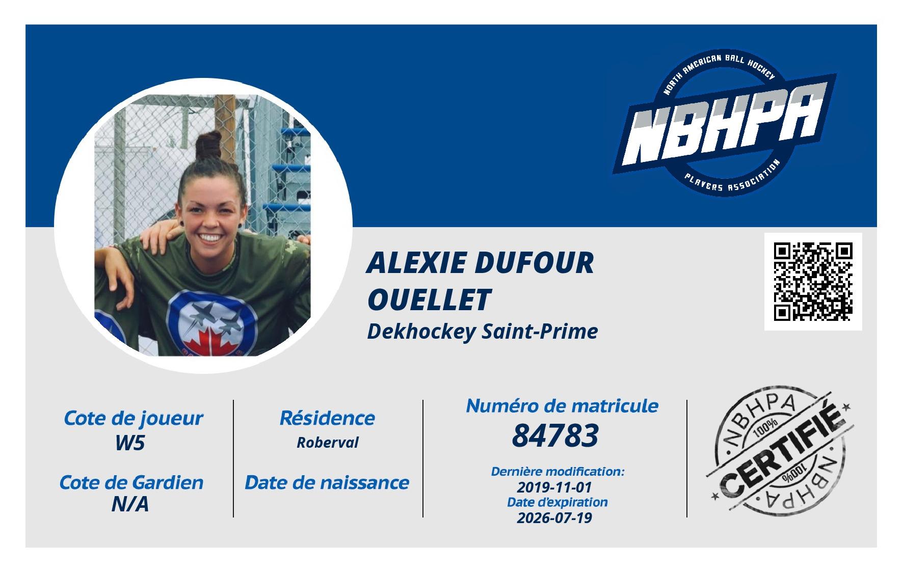 Alexie Dufour Ouellet