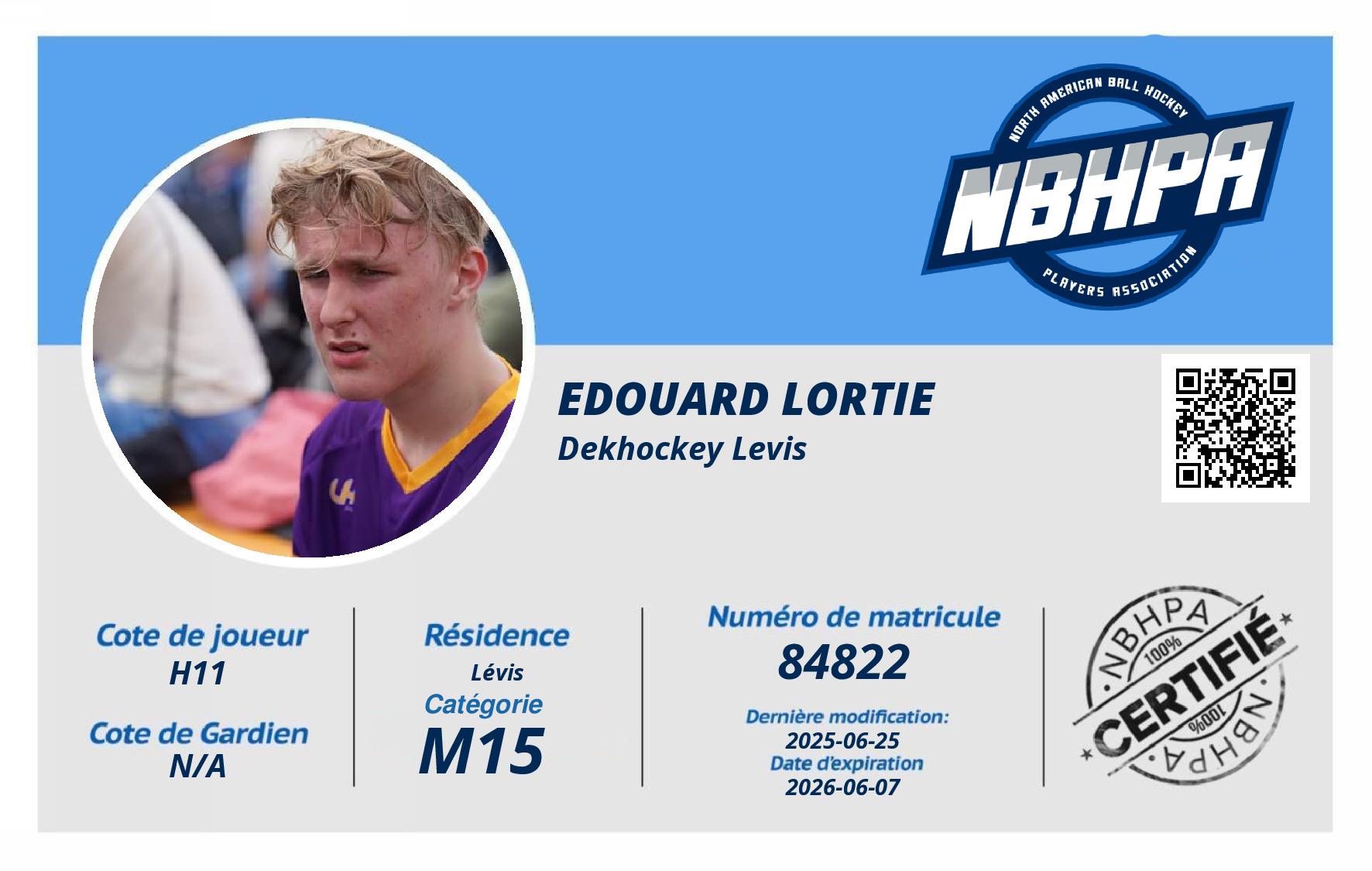 Edouard Lortie
