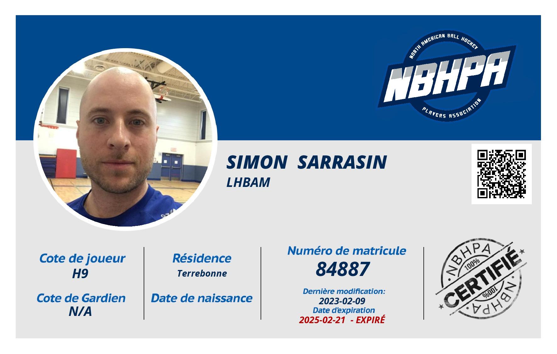Simon  Sarrasin