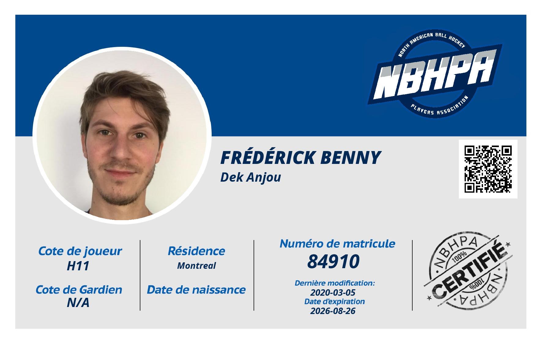 Frédérick Benny
