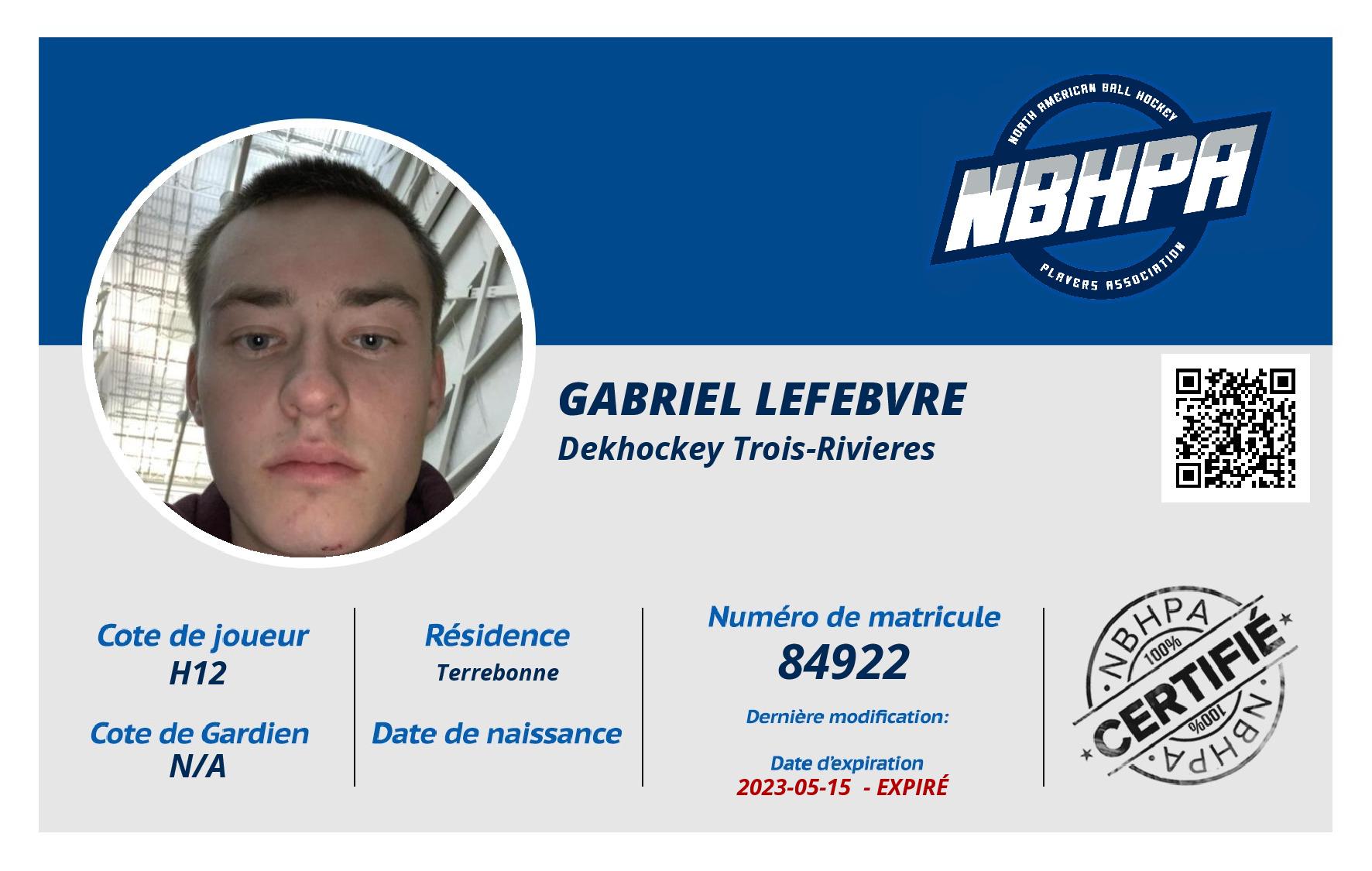 Gabriel Lefebvre
