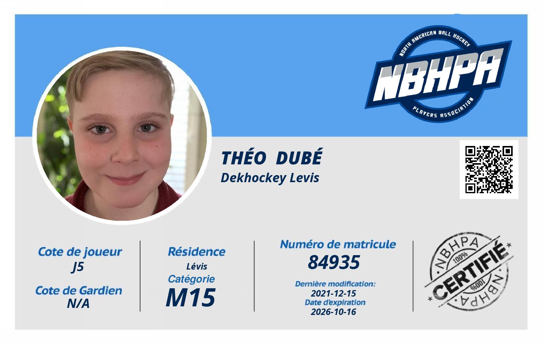 Théo  Dubé 