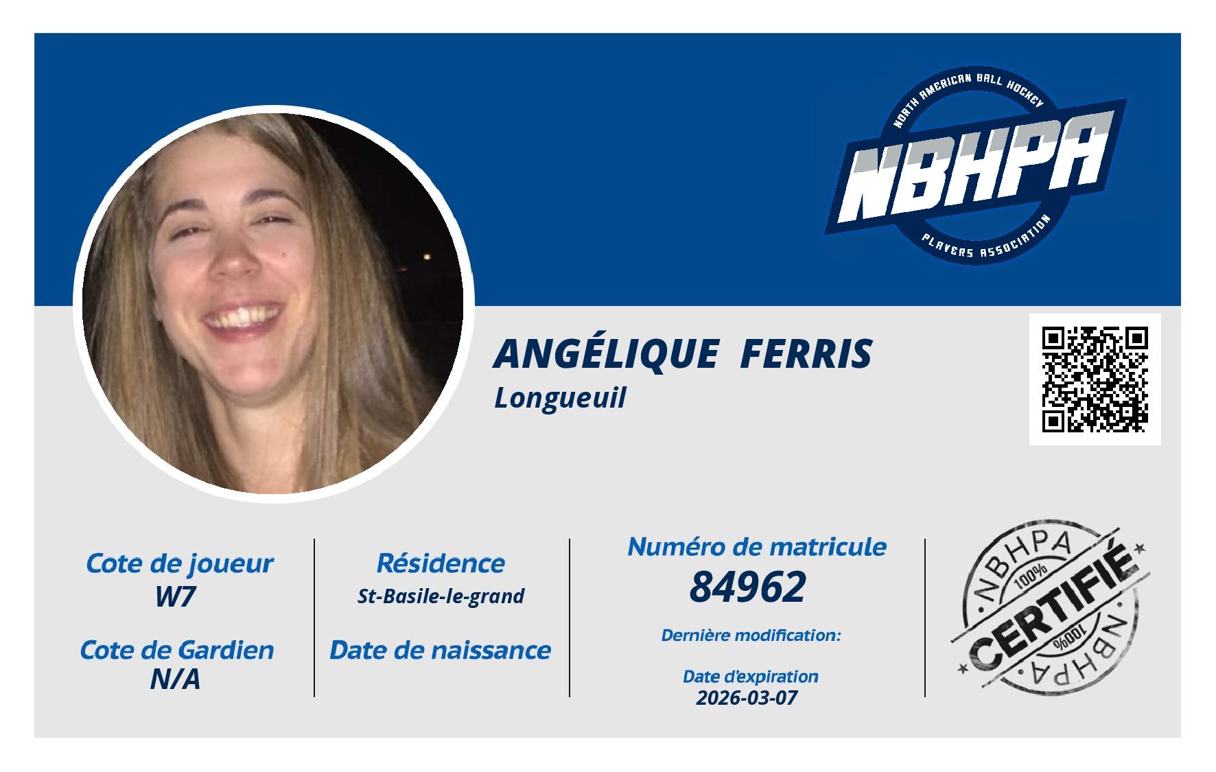 Angélique  Ferris