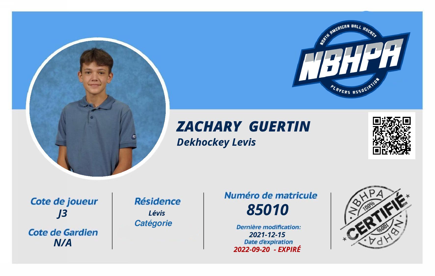Zachary  Guertin 