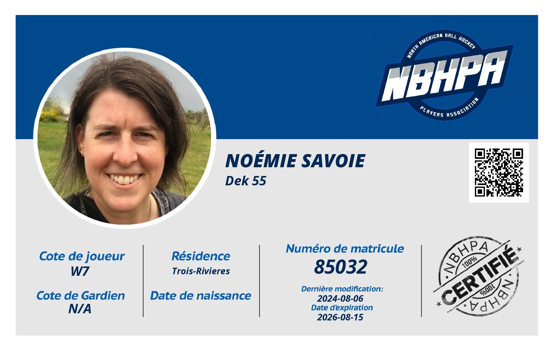 Noémie Savoie