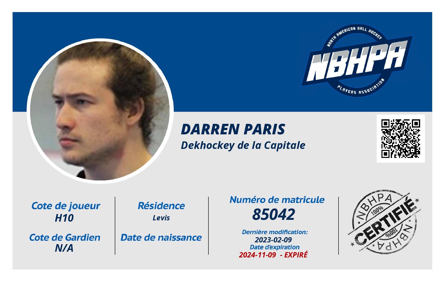 Darren Paris
