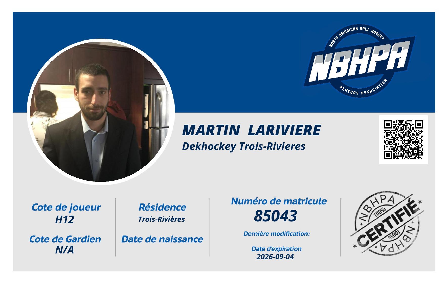 Martin  Lariviere