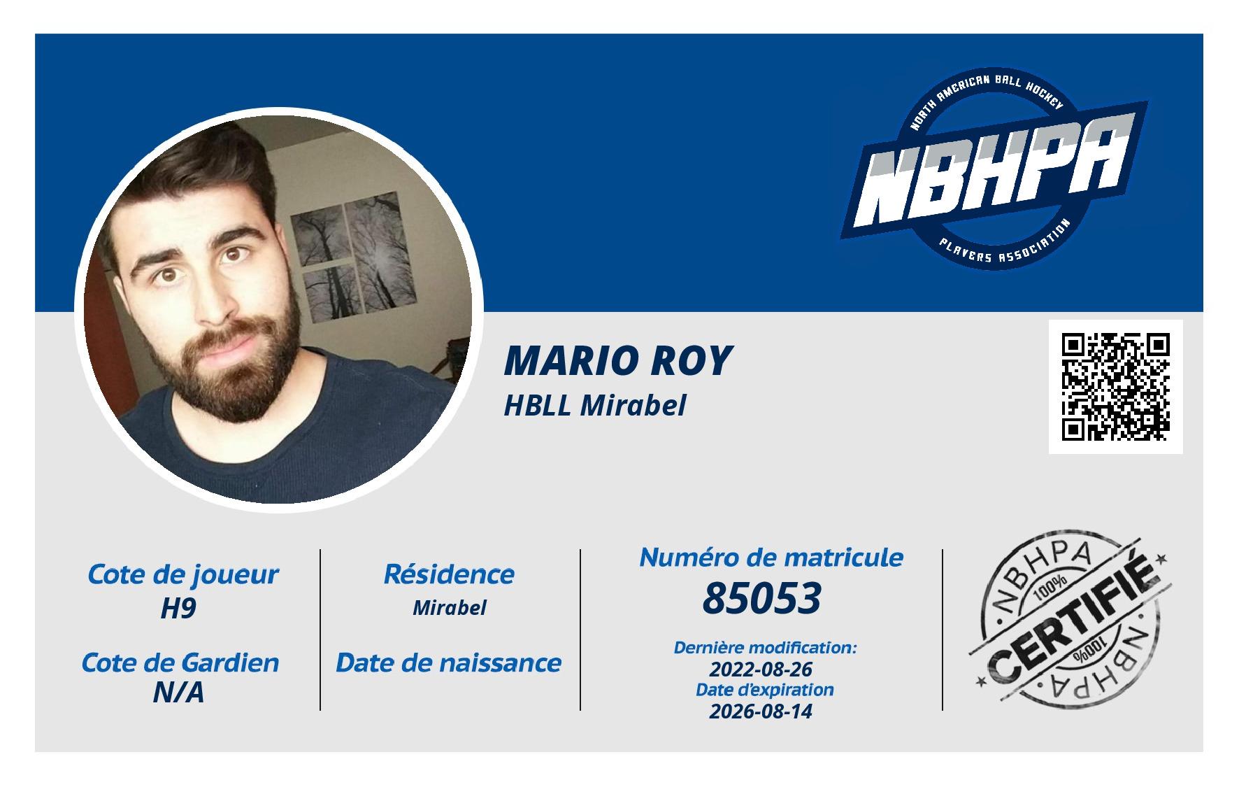 Mario Roy