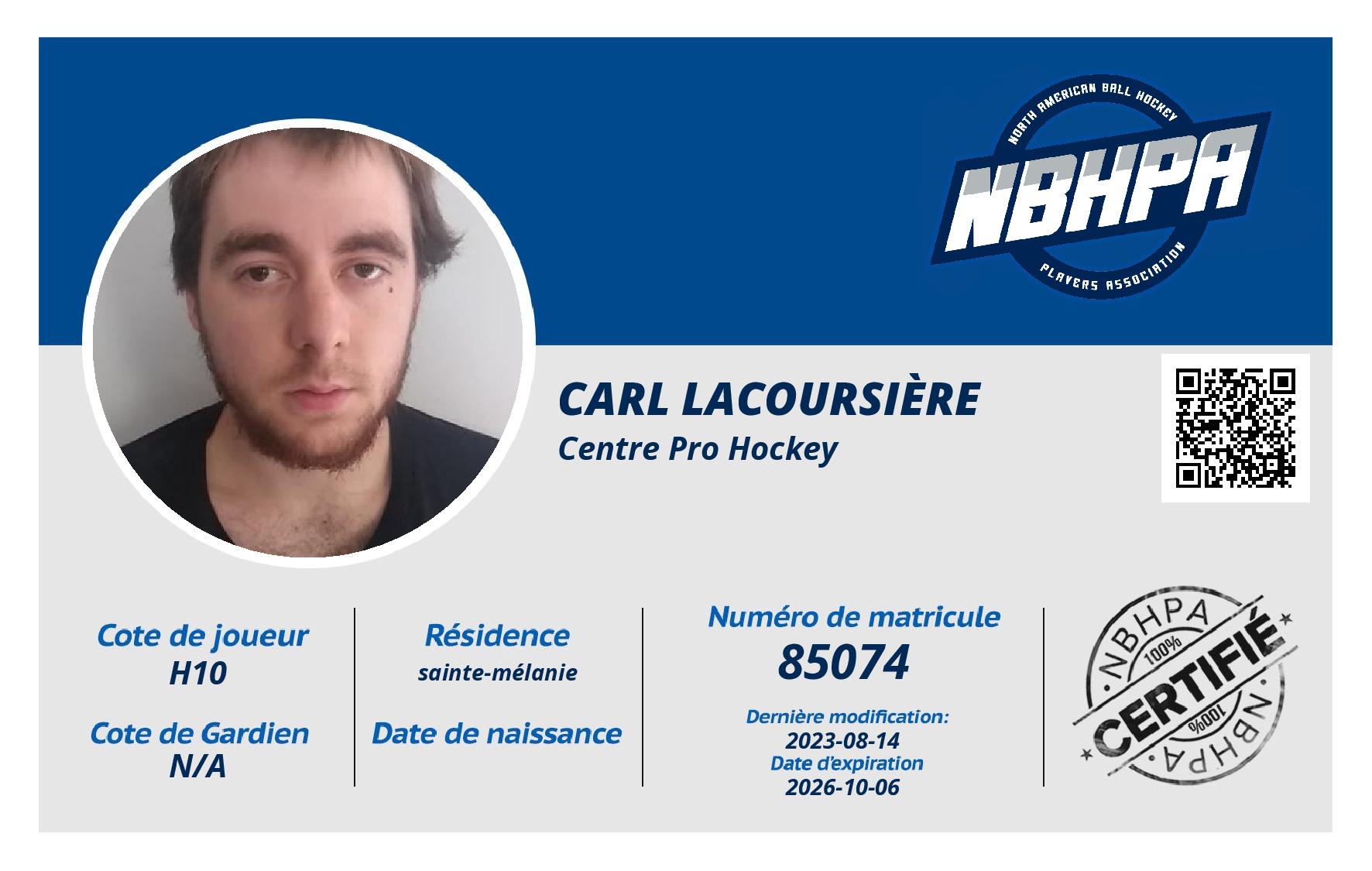 Carl Lacoursière