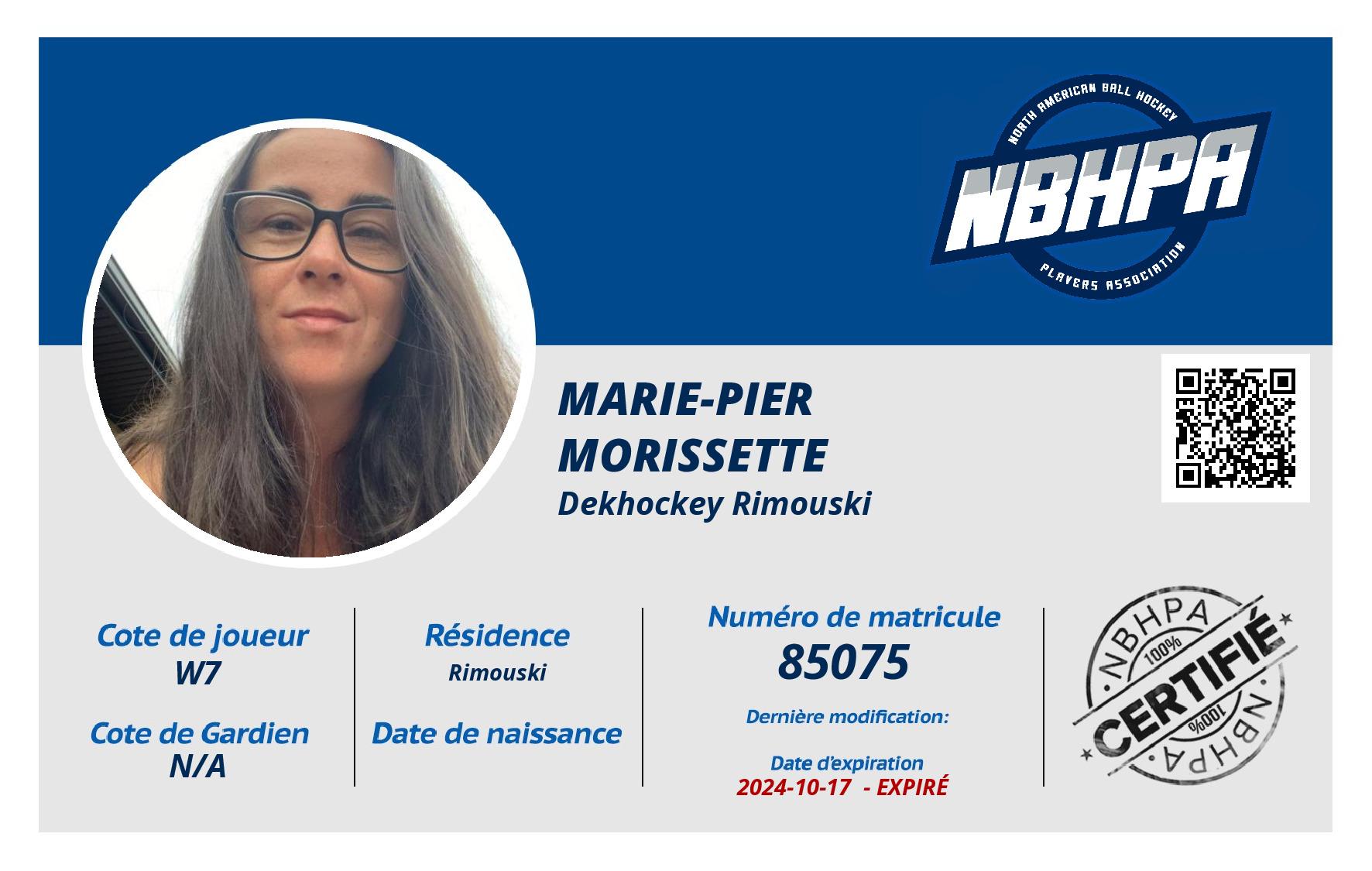 Marie-Pier Morissette