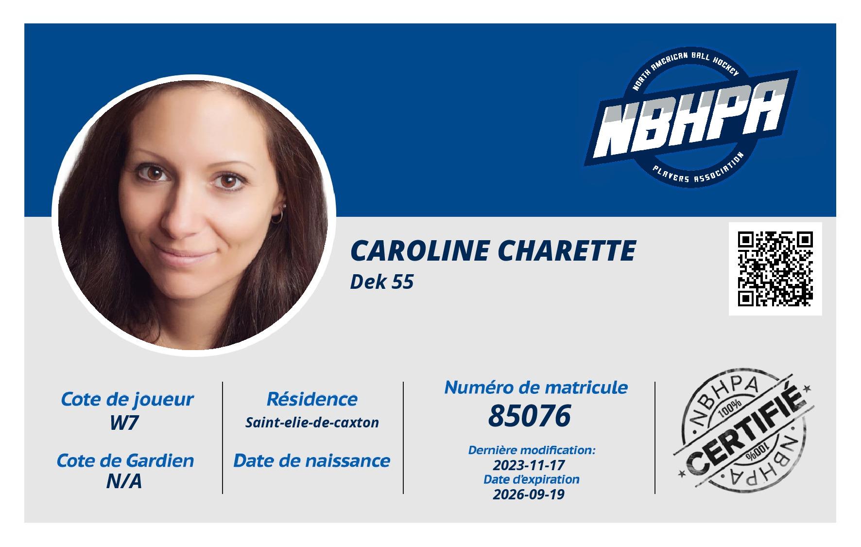 Caroline Charette