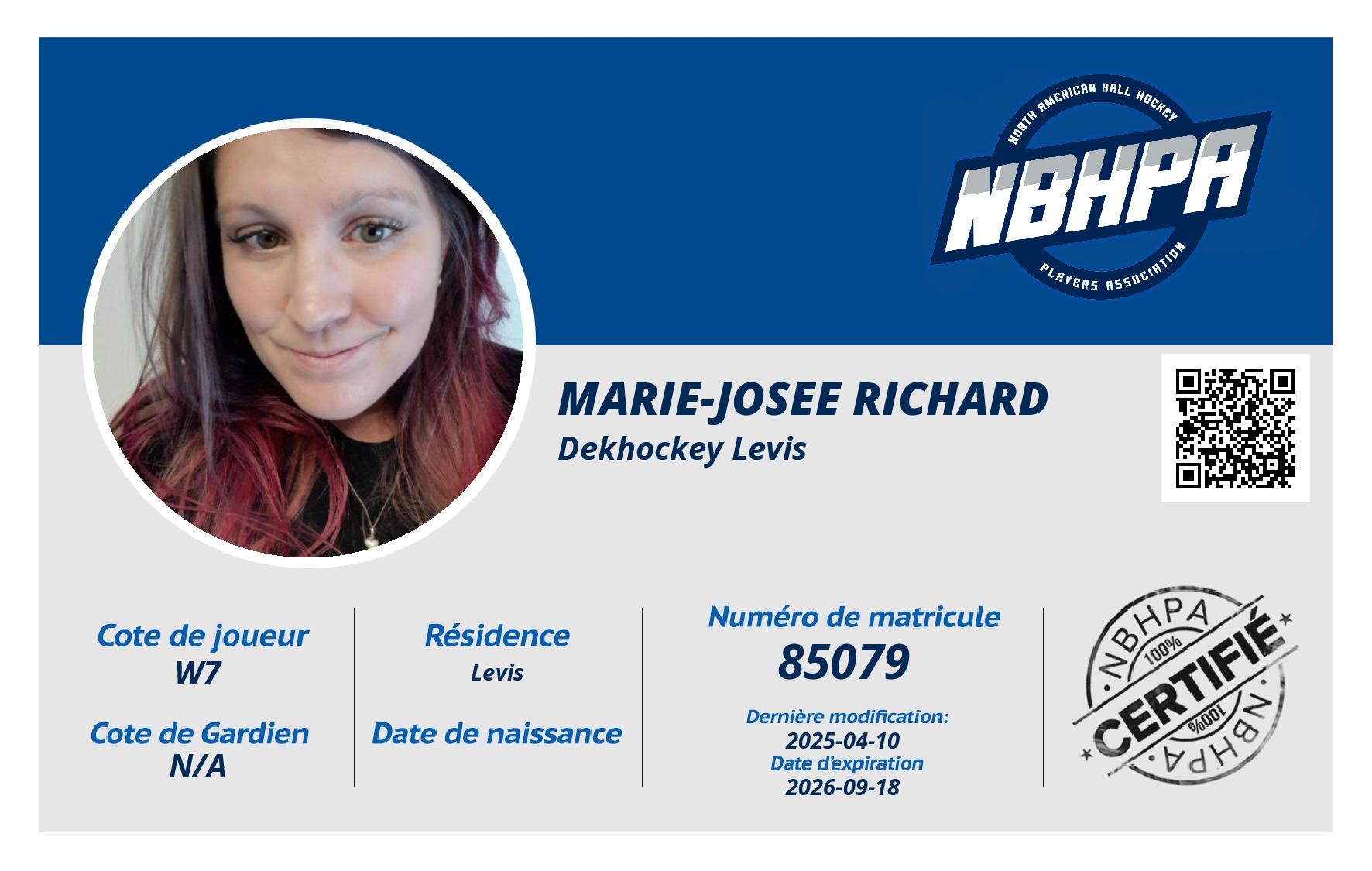 Marie-Josee Richard