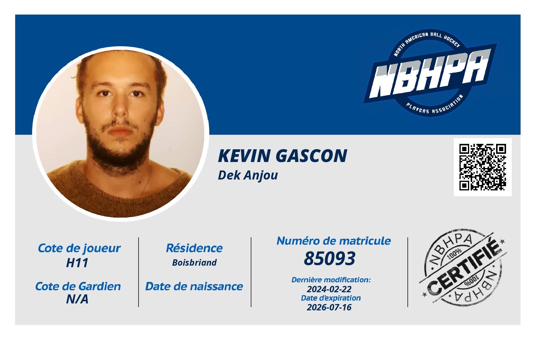 Kevin Gascon