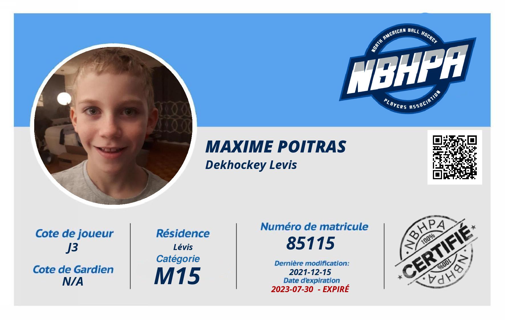 Maxime Poitras