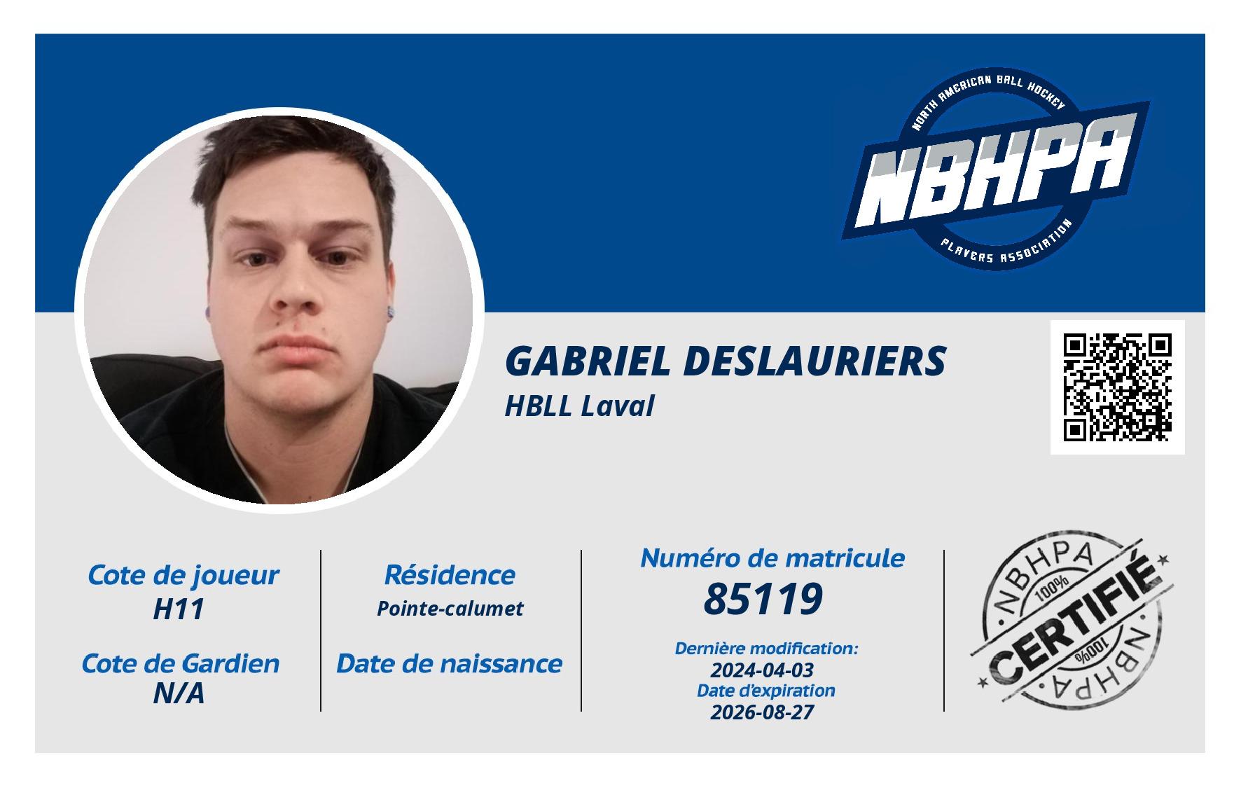 Gabriel Deslauriers