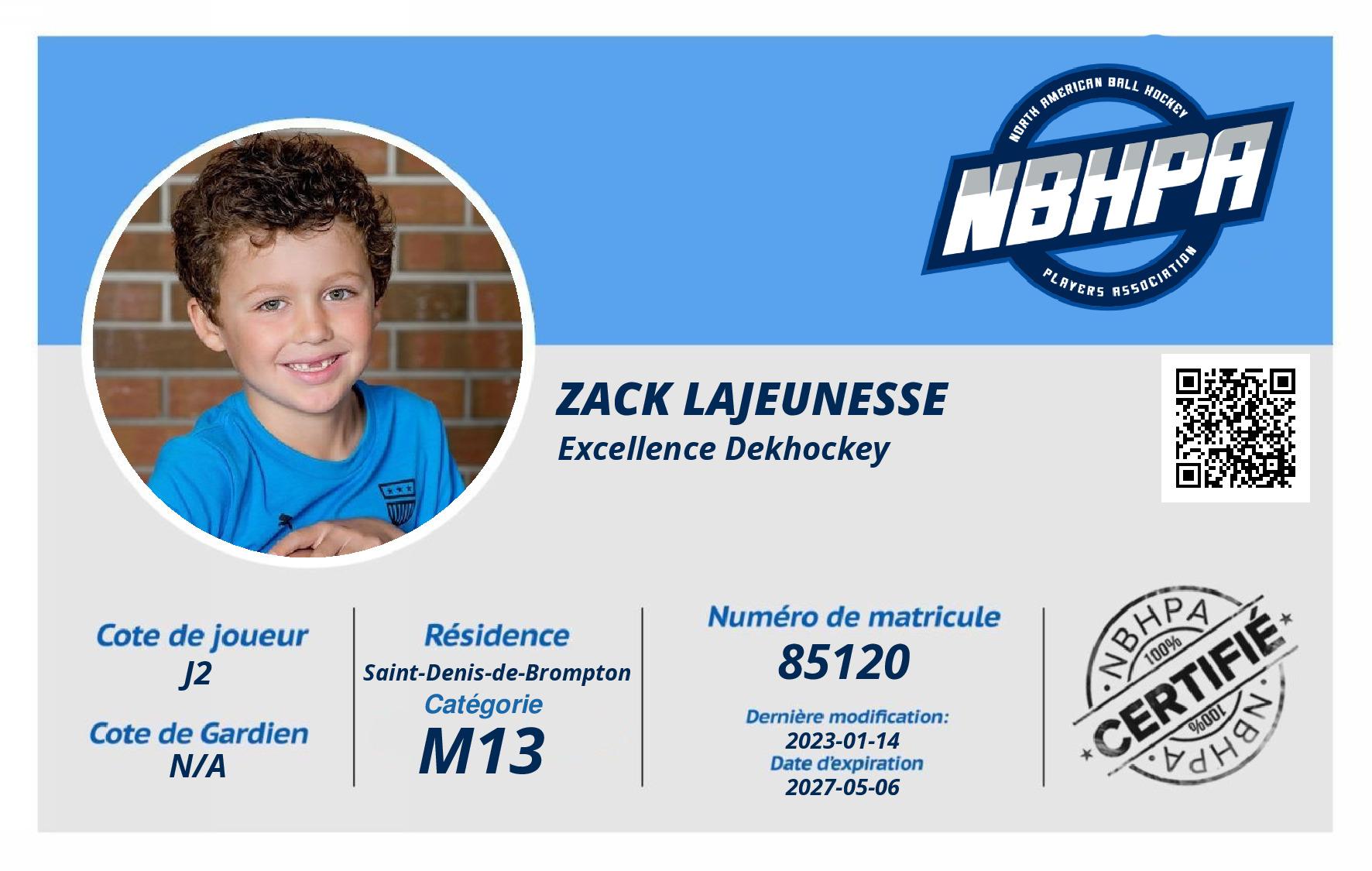Zack Lajeunesse