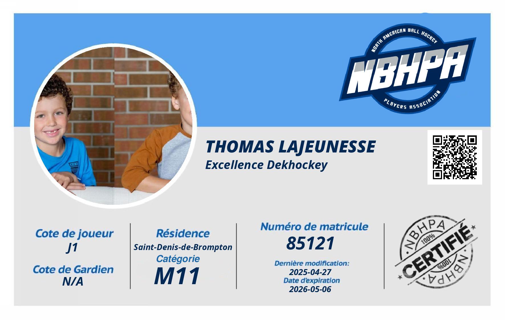 Thomas Lajeunesse