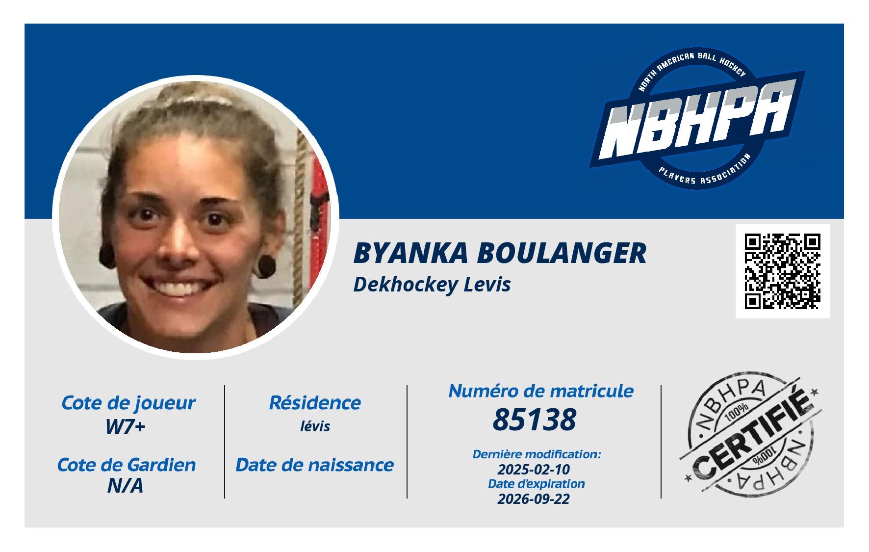 Byanka Boulanger