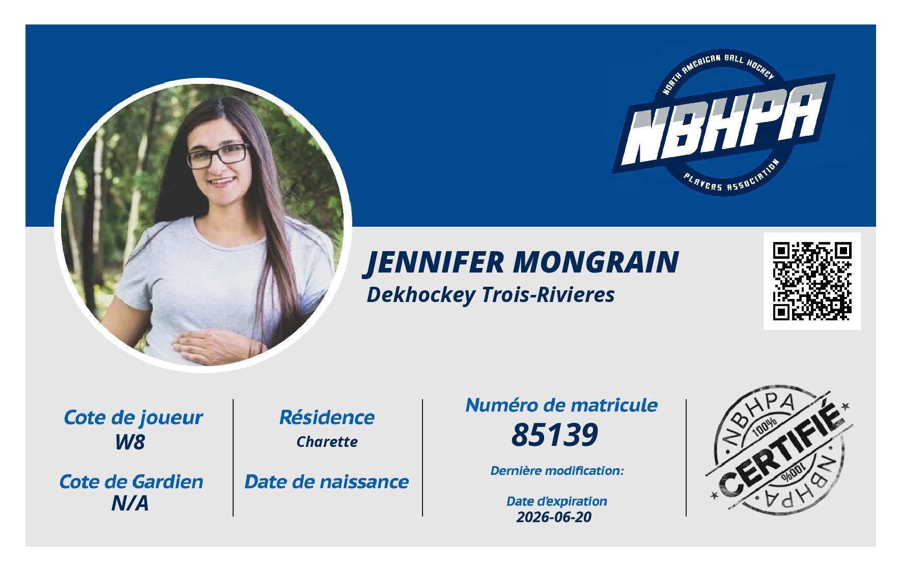 Jennifer Mongrain
