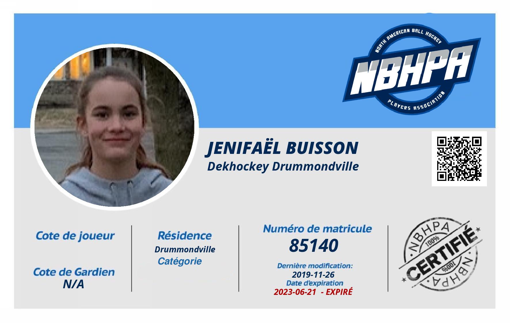 Jenifaël Buisson