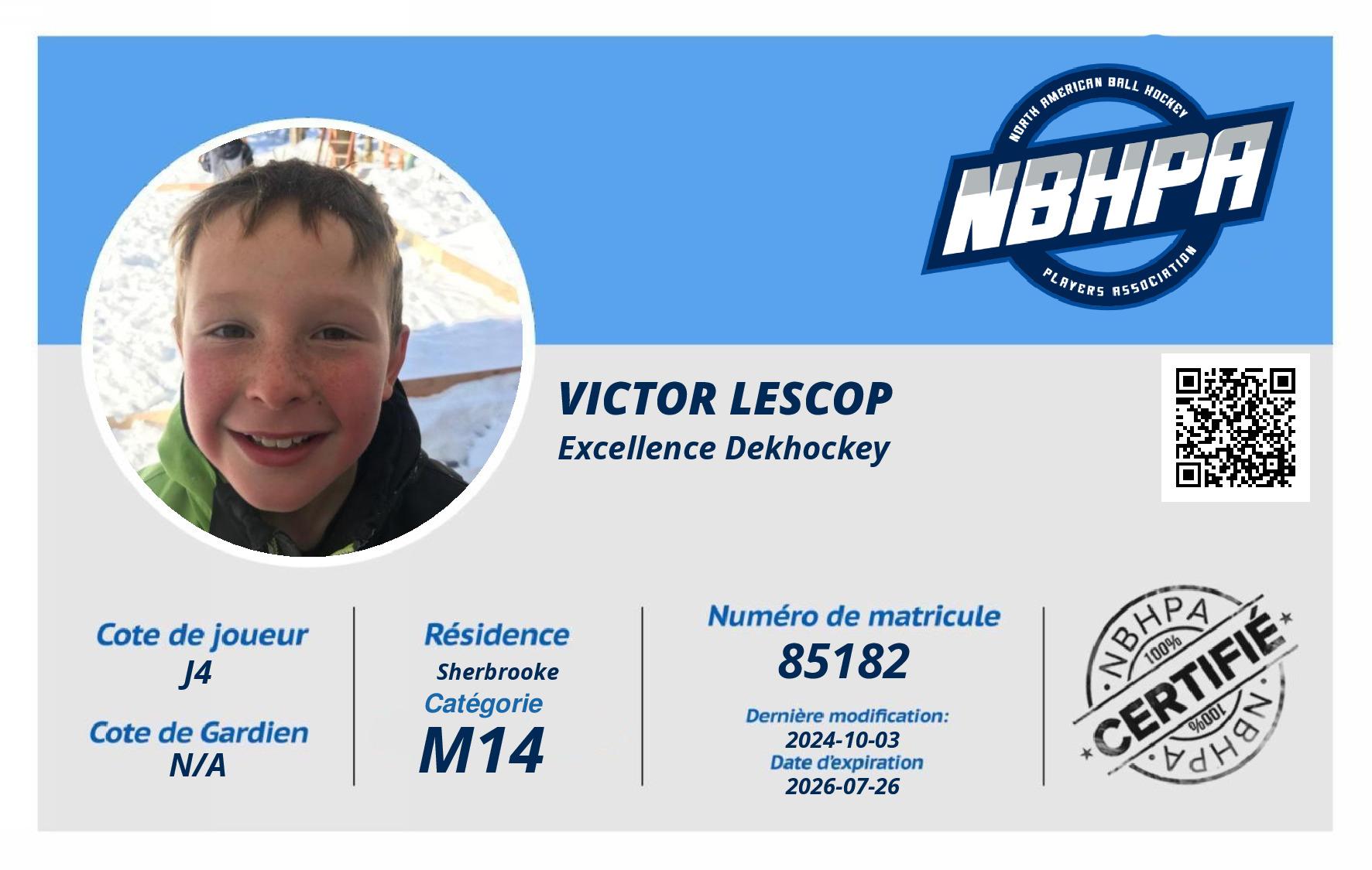 Victor Lescop