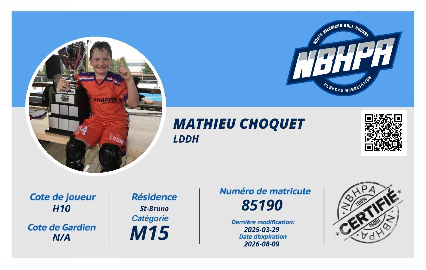 Mathieu Choquet