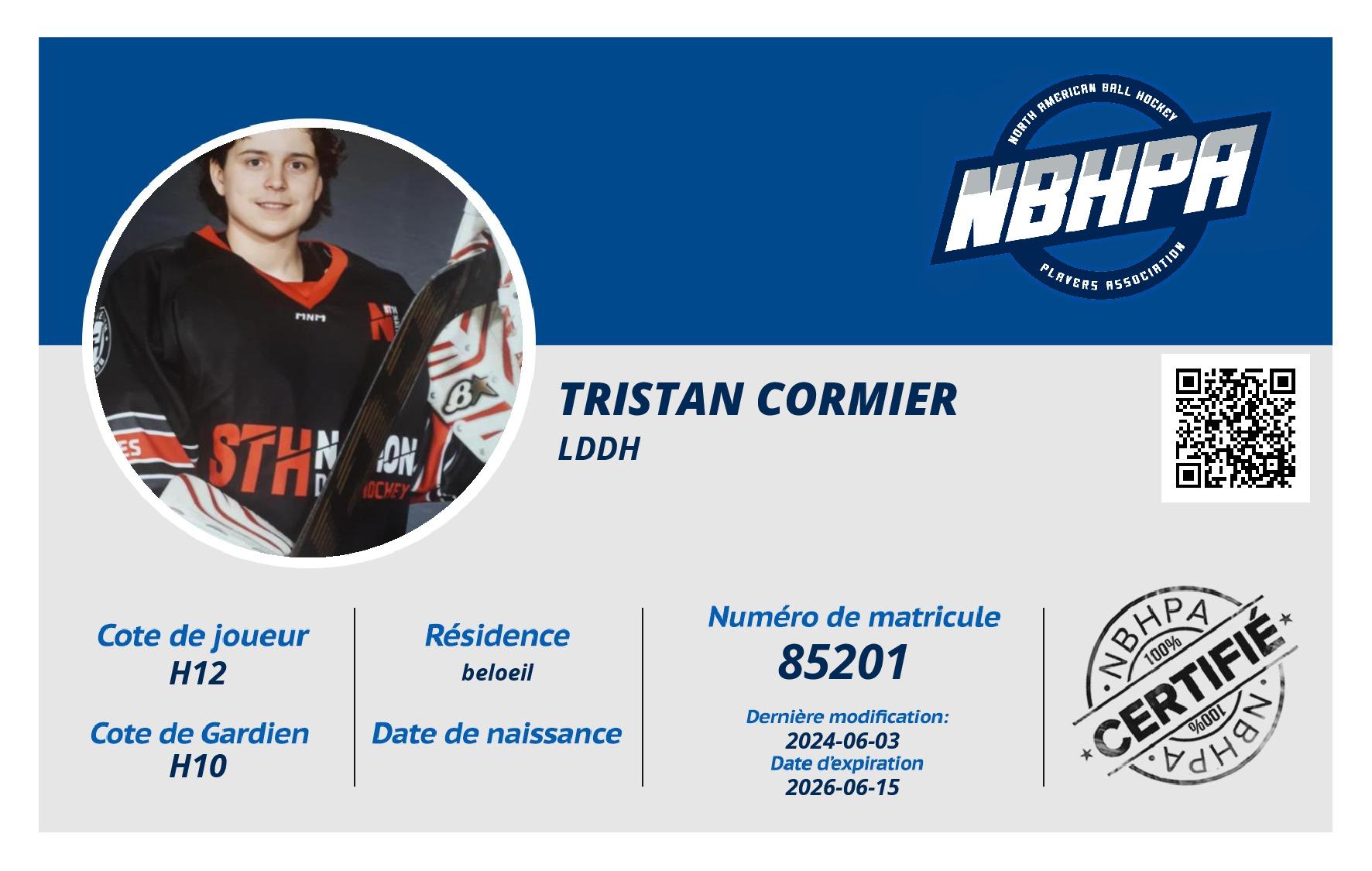 Tristan Cormier