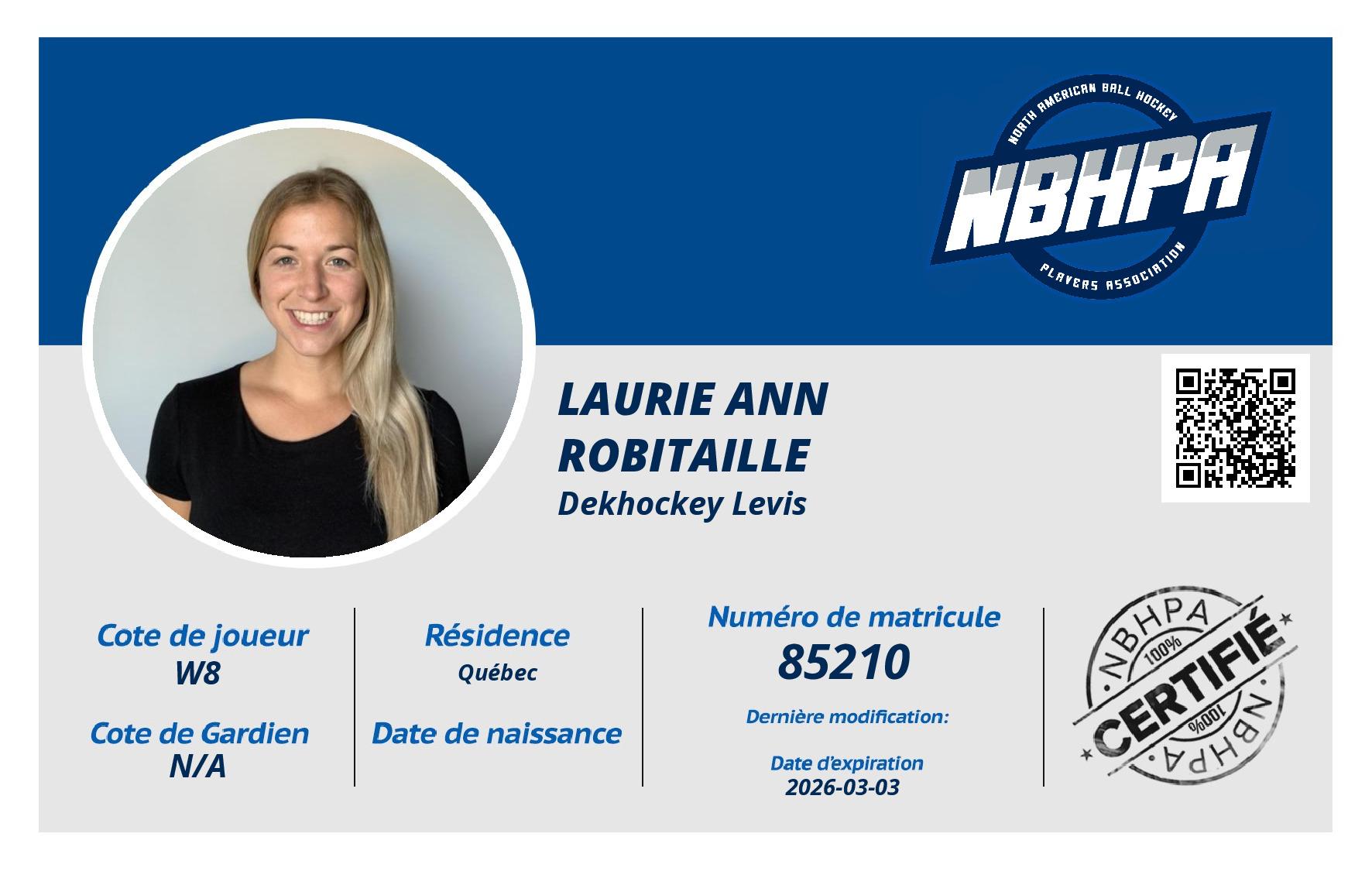 Laurie Ann Robitaille