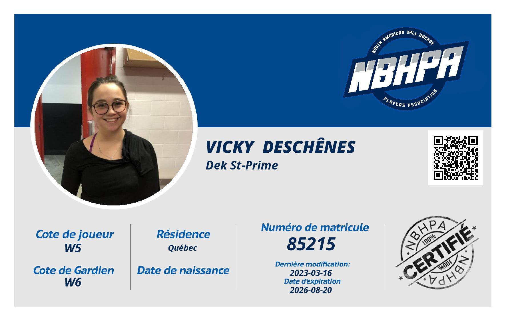 Vicky  Deschênes