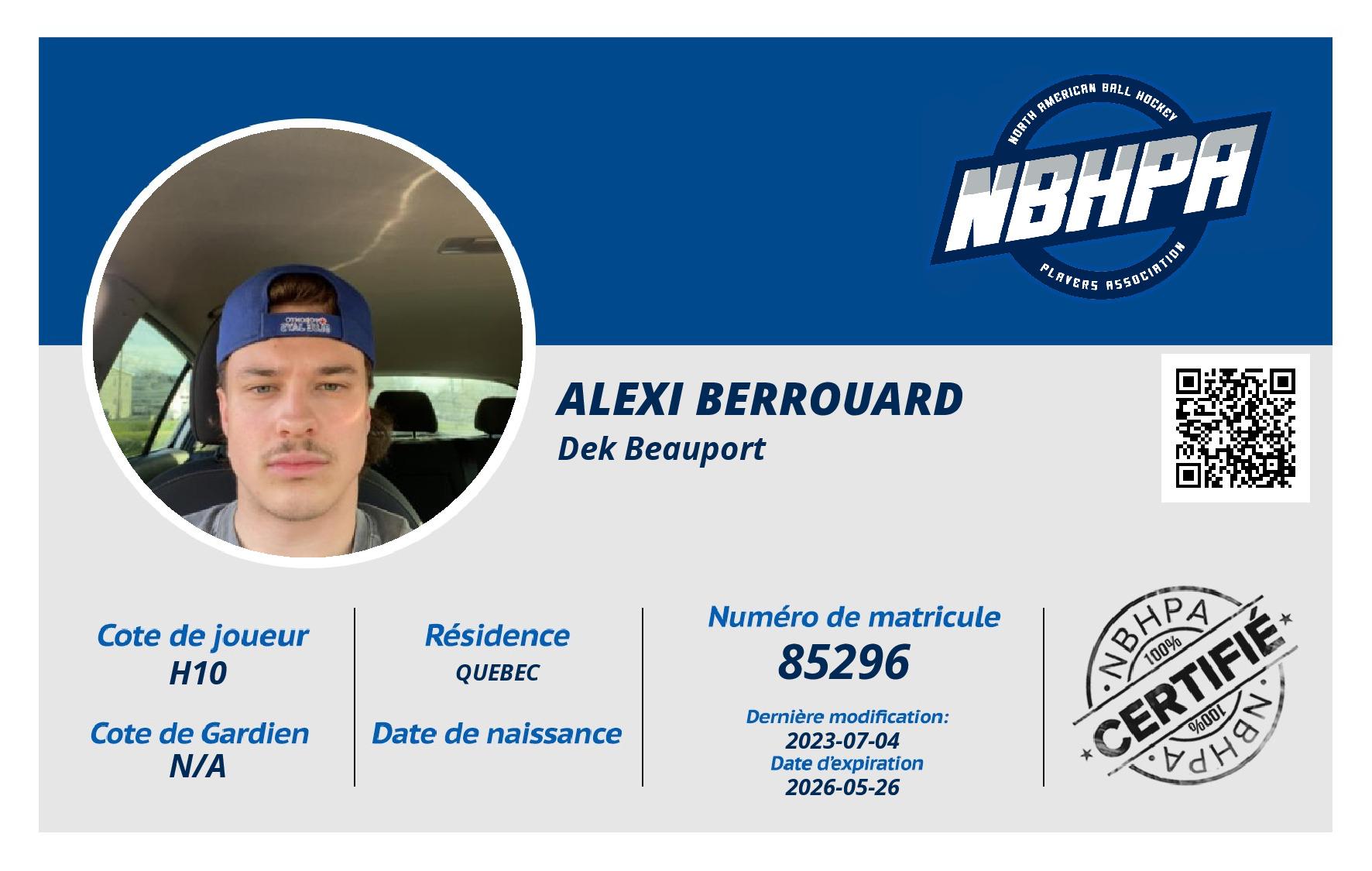 Alexi Berrouard