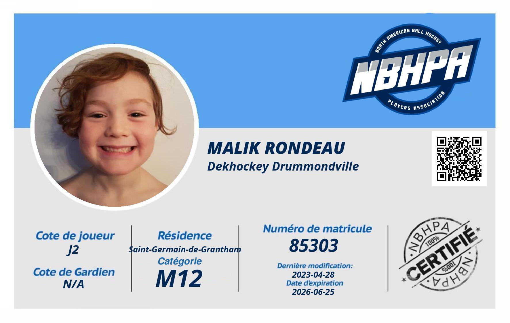Malik Rondeau
